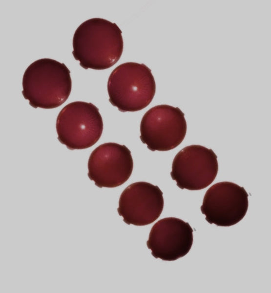 Tupperware 10 GUAVA CLAMSHELL MELON MULTI-PURPOSE ROUND PILL COIN KEEPER