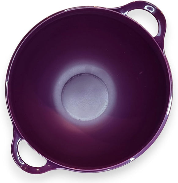 TUPPERWARE 42-C THATS A BOWL DEEP PURPLE DEWBERRY SUGAR WHITE TABBED SEAL