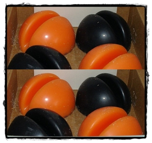 PARTYLITE 4 BXS 16 SCENT PLUS MELTS ROUND AROMA WAX FRAGRANCE HALLOWEEN NIGHT