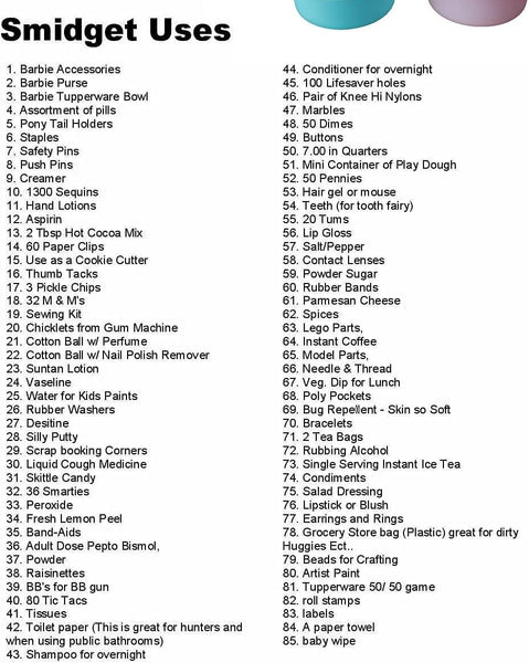 TUPPERWARE TUPPER MINI SMIDGET PILL KEEPER SET of 3 RED BLUE GREEN 1-OZ SMIDGETS w/ SEALS