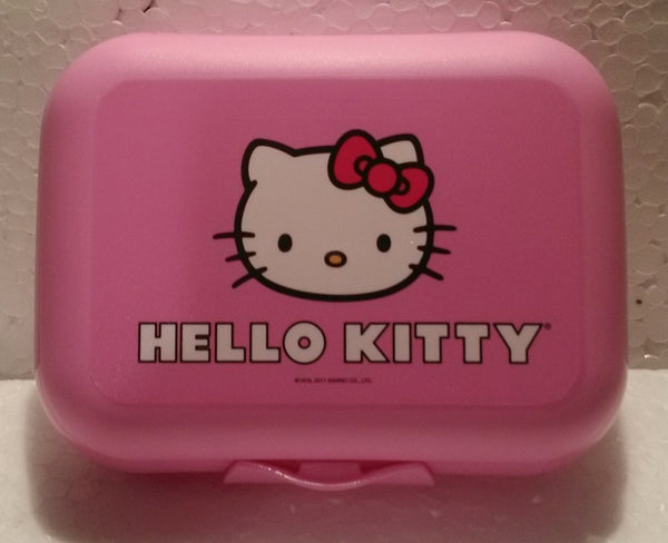 TUPPERWARE 4-Pc HELLO KITTY Lunch Set 11-oz Flip Top Tumbler - 1 Lg - 2 Sm Packables