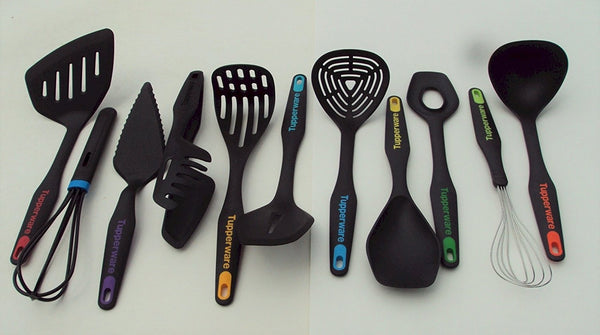 TUPPERWARE CHEF SERIES II PROFESSIONAL COOKWARE 11-PIECE COMPLETE SET SHIPS FREE!! - Plastic Glass and Wax ~ PGW