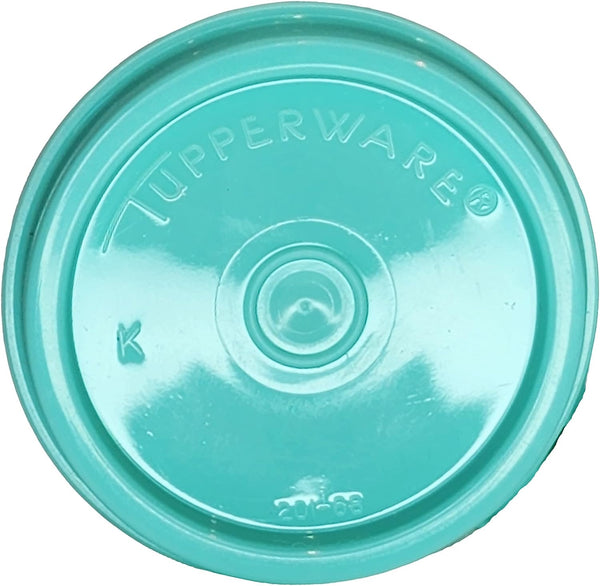 TUPPERWARE 4pc 2 TUPPER MINI MIDGETS & 2 SMIDGETS w/ AQUA TEAL SEALS NEW