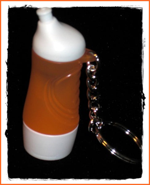 Tupperware ONE (1) Mini Shape-O-Toy Key Chain / Keychain / Rare Party Favor - Plastic Glass and Wax ~ PGW