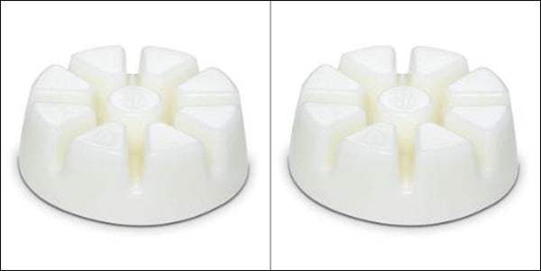 PartyLite 2 - Adler 9 Pc Round Scent Plus Wax Melts Pkgs 18 Big Apple by Day & Night RED & WHITE - Plastic Glass and Wax ~ PGW