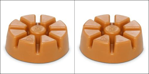 PartyLite Set of 2 - 9 Piece Round Wheel Scent Plus Wax Melt Packages (18 Pcs) Tamboti Safari Melts - Plastic Glass and Wax ~ PGW