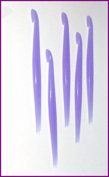 Tupperware 5 COLORED MULTI-PURPOSE ORANGE GRAPEFRUIT CITRUS PEELERS - COOL AQUA BLUE - Plastic Glass and Wax