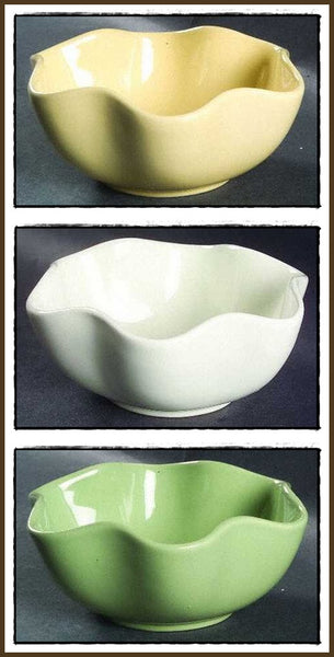 Southern Living GAIL PITTMAN HOSPITALITY POTTERY PASTA BOWLS CREAM IVORY SET of 2