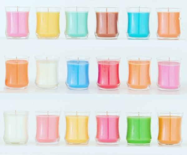 PartyLite ORIGINAL ESCENTIAL Round Wax Filled Jar Candle SELECT FAVORITE SCENT