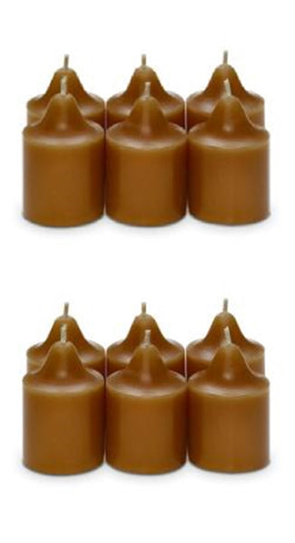 PartyLite ONE DOZEN Votive Wax Candles - 2 BOXES - 6 / BOX TOTAL 12 VOTIVES BERRIES & BARK