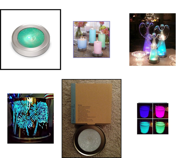 PARTYLITE ENCHANTED SANTA'S SLEIGH SILVER MESH METAL TEALIGHT VOTIVE CANDLE HOLDER