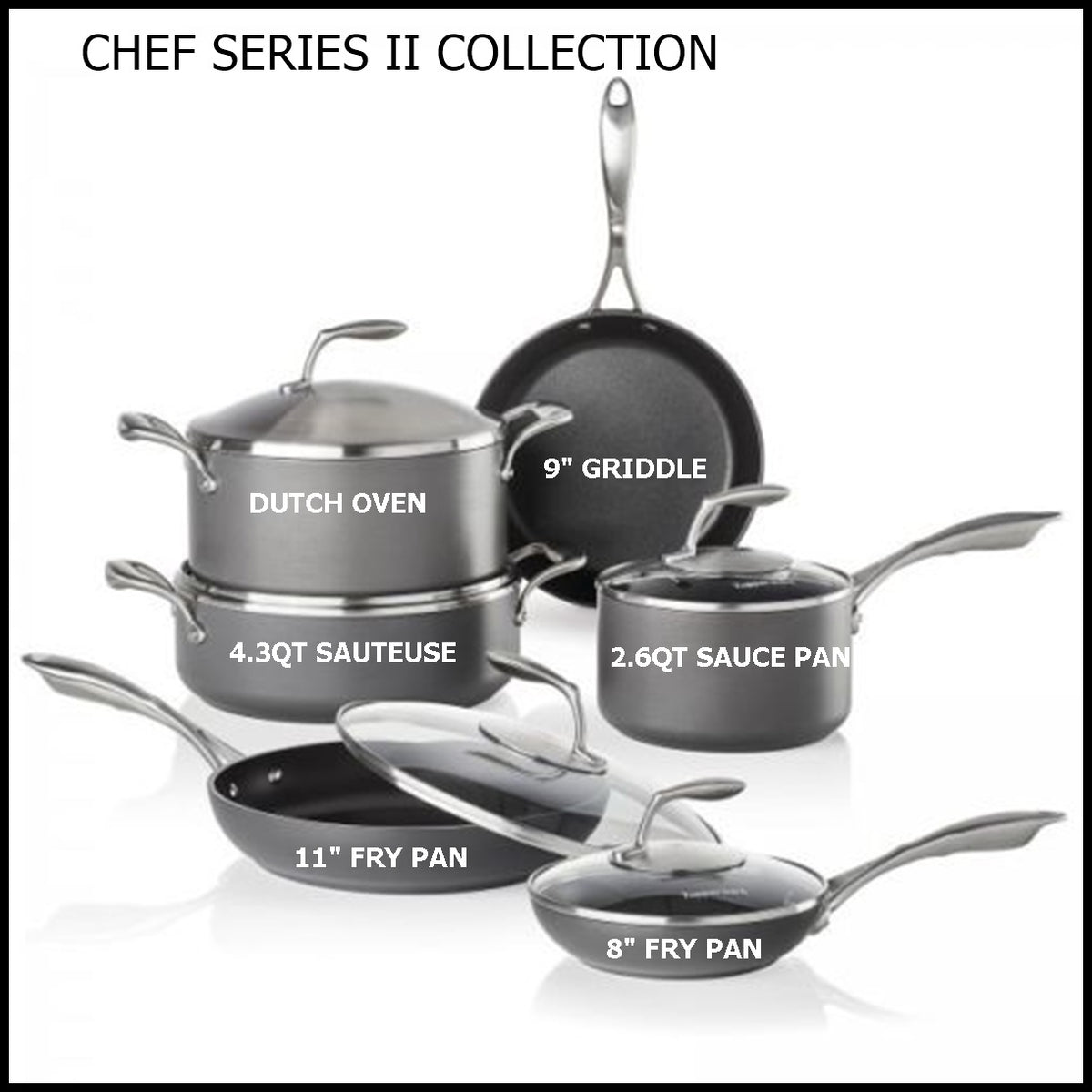 Chef Series II Cookware Essential Set – Tupperware US