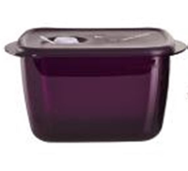 Tupperware ONE (1) MICROWAVE VENT N SERVE 3.25-c / 800mL ROUND CONTAINER NEW