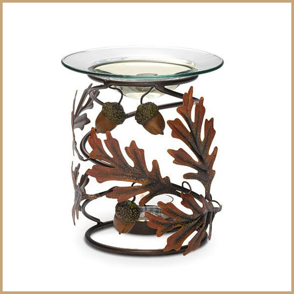 PartyLite ANTIQUE BRASS BRONZE Tealight Fragrance Scent Plus Wax Aroma Melts Warmer NIB