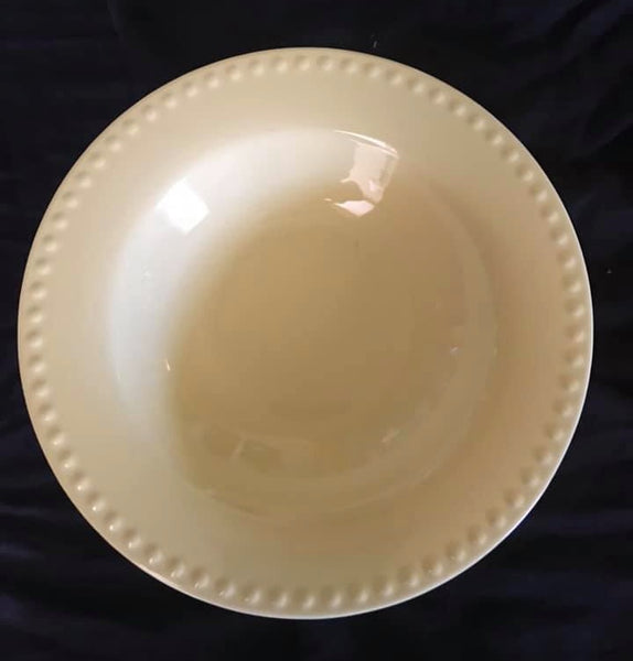 Southern Living GAIL PITTMAN HOSPITALITY POTTERY PASTA BOWLS CREAM IVORY SET of 2