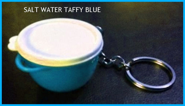 Tupperware ONE (1) Mini Shape-O-Toy Key Chain / Keychain / Rare Party Favor - Plastic Glass and Wax ~ PGW