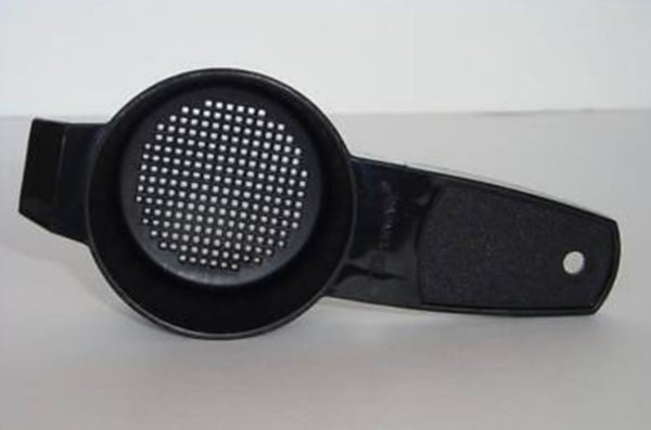 Tupperware 1 MULTI-PURPOSE NOVELTY GADGET MINI SIFTER STRAINER - BLACK - Plastic Glass and Wax