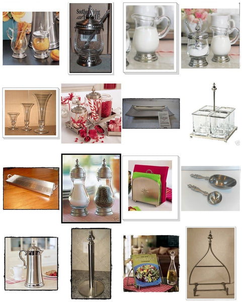 Southern Living @ HOME ASTORIA SILVER METROPOLITAN APPETIZER TRAY PLATTER