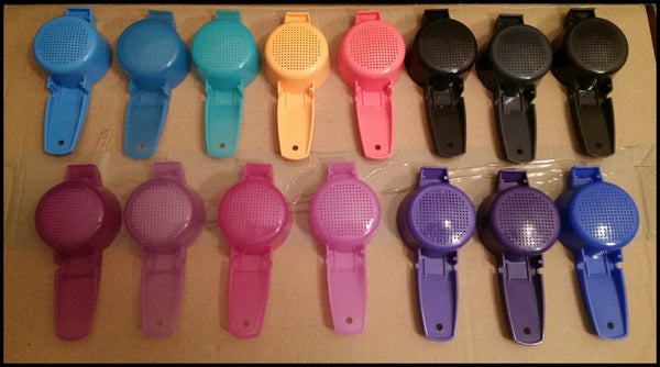 Tupperware 1 MULTI-PURPOSE NOVELTY GADGET MINI SIFTER STRAINER - BLACK