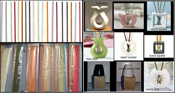 PartyLite SMARTSCENTS FRAGRANCE POTPOURRI SCENTED STICKS 5 / PACKAGE CINNAMON SPARKLE