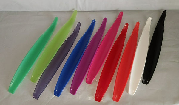 Tupperware 1 COLORED MULTI-PURPOSE NOVELTY GADGET GRAPEFRUIT SECTION KNIFE