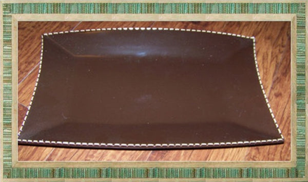 SOUTHERN LIVING @ HOME WH MARIO BATALI ITALIAN STITCH RECTANGLE SERVING PLATTER