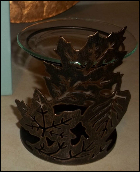 PartyLite JOY OF AUTUMN Scent Plus Wax Aroma Melts / Fragrance Simmering Tealight Warmer