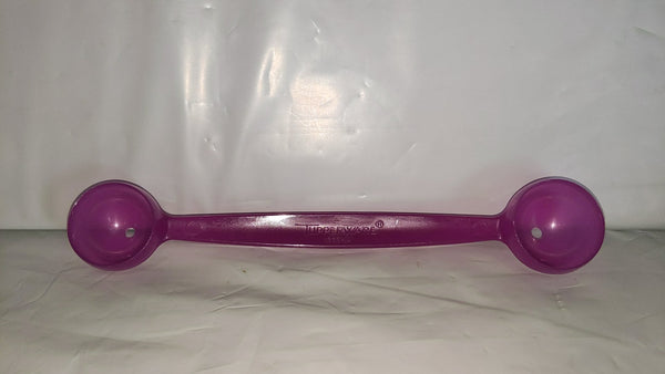 Tupperware 1 COLORED MULTI-PURPOSE NOVELTY GADGET DOUBLE SIDED / SIZE MELON BALL SCOOP