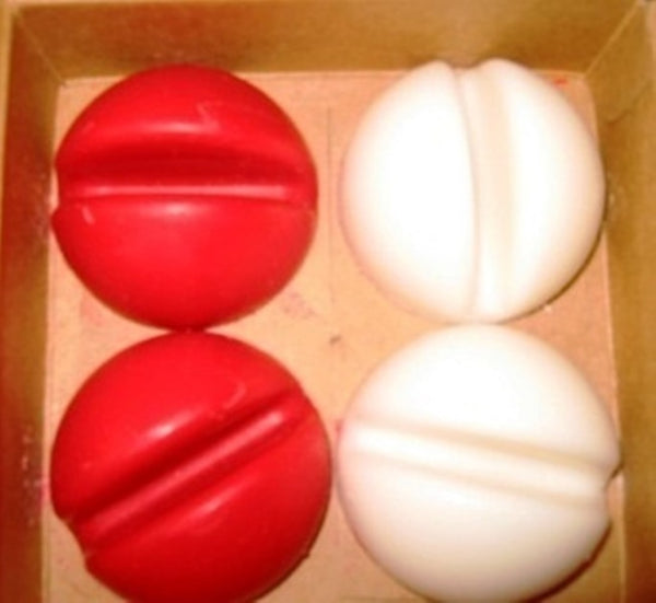 PARTYLITE 4 Pc BOX SCENT PLUS MELTS ROUND AROMA WAX FRAGRANCE MELT TANGELO MOJITO