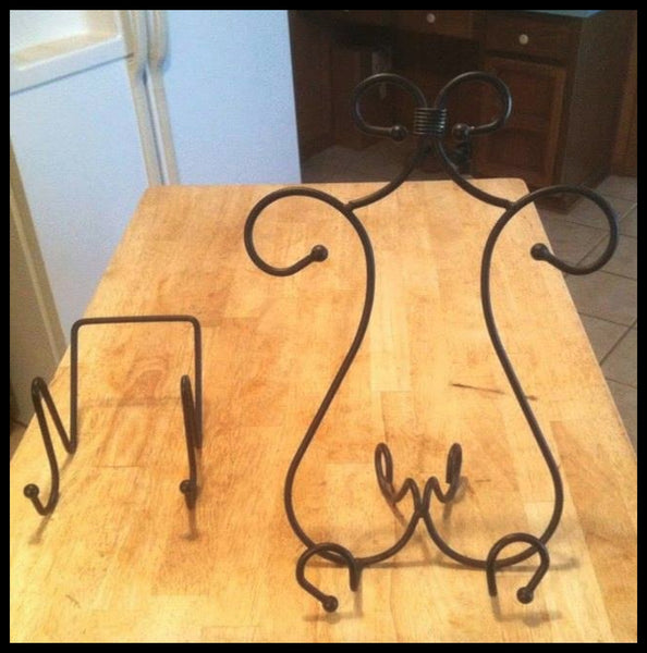 SOUTHERN LIVING @ HOME BOUNTIFUL IRON BOWL / PLATE / PLATTER / COOKBOOK STAND NIB