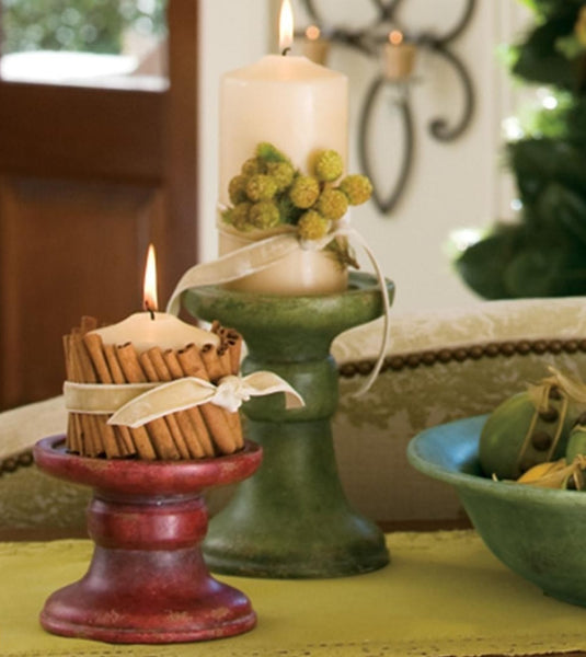 Southern Living at HOME WILLOW HOUSE SANTORINI CANDLE STANDS Set / 2 HOLDERS NIB