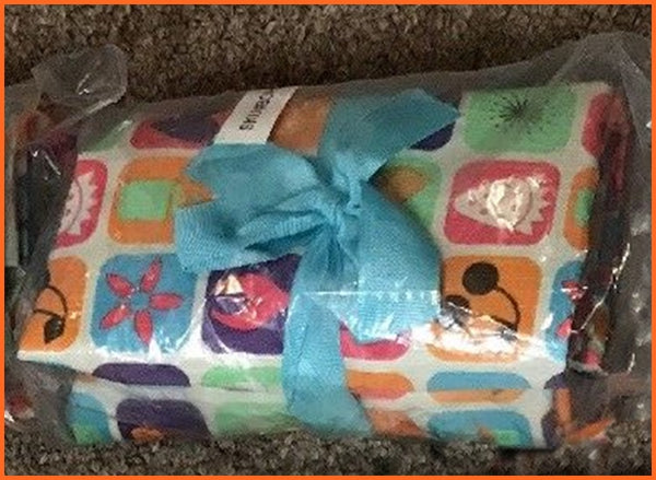 PartyLite Reusable Recyclable Large Carry All Grocery / Beach Bag Tote / Overnight On the Go Bag - Plastic Glass and Wax