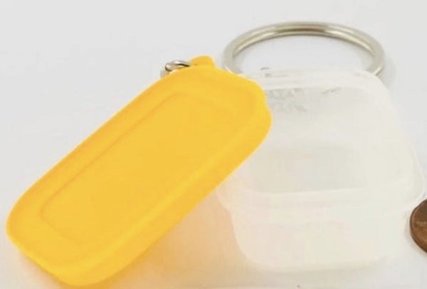 TUPPERWARE 1 Mini RARE FREEZE-IT KEY CHAIN KEYCHAIN KEEPER