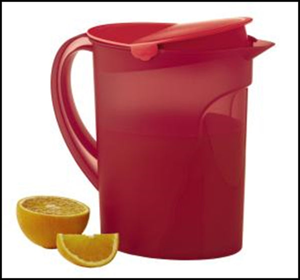 TUPPERWARE IMPRESSIONS 1 GALLON CLASSIC BEVERAGE SERVING PITCHER CRUSHED RASPBERRY