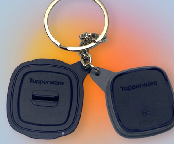 TUPPERWARE 1 Mini RARE MICRO PRO GRILL KEY CHAIN KEYCHAIN KEEPER