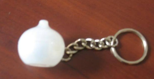 TUPPERWARE 1 Mini RARE PEARL ONION KEY CHAIN KEYCHAIN KEEPER