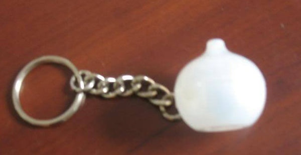 TUPPERWARE 1 Mini RARE PEARL ONION KEY CHAIN KEYCHAIN KEEPER