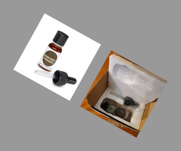 PartyLite 2 BOTTLES / BOXES .33-OZ / 10mL FRAGRANCE SCENTED OIL CINNAMON & BAYBERRY