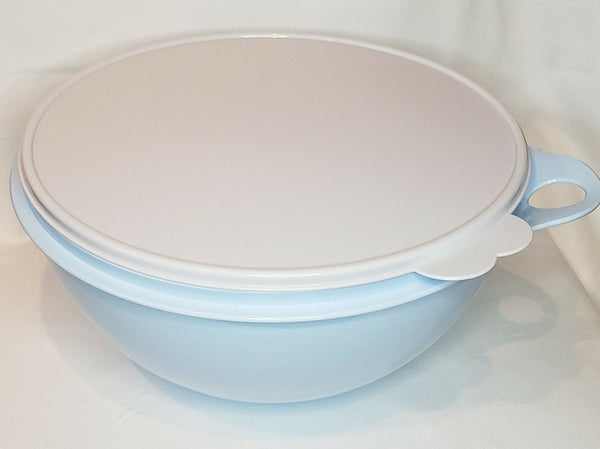 TUPPERWARE 32-C THATS A BOWL PINK PUNCH SUGAR / SNOW WHITE TABBED SEAL - Plastic Glass and Wax ~ PGW