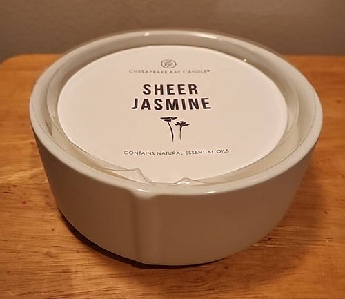 YANKEE CANDLE ONE (1) NATURE'S CRACKLING WOODEN WICK JAR CANDLE AMBER PATCHOULI (Copy)