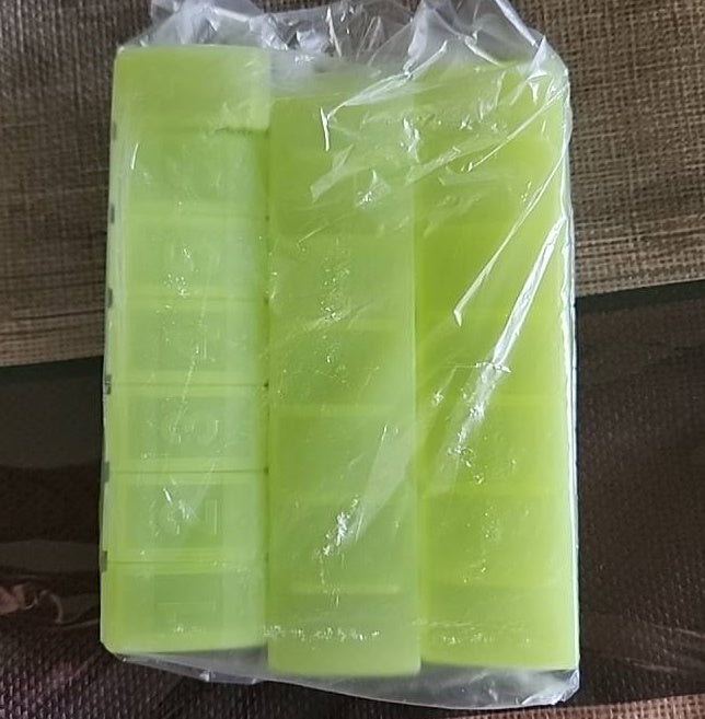Tupperware SO for PAMELA CARANFA 3 YELLOW 7 DAY PILL MEDICATION SORTER KEEPER