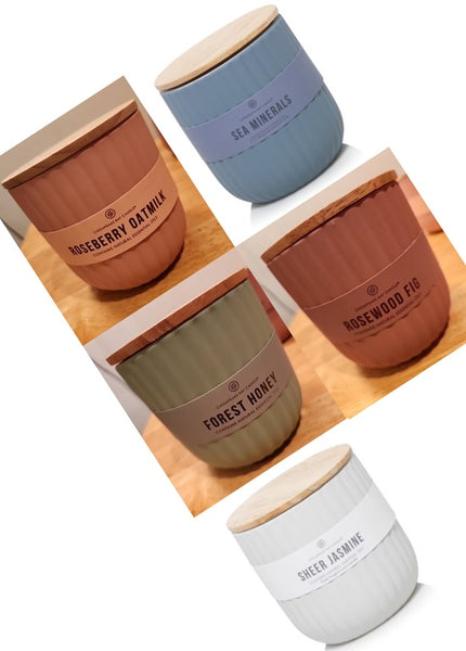 YANKEE CANDLE ONE (1) NATURE'S CRACKLING WOODEN WICK JAR CANDLE AMBER PATCHOULI (Copy)