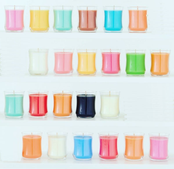 PartyLite BESTBURN LARGE PUMPKIN Glass Jar Candle APPLE ORCHARD RED RARE