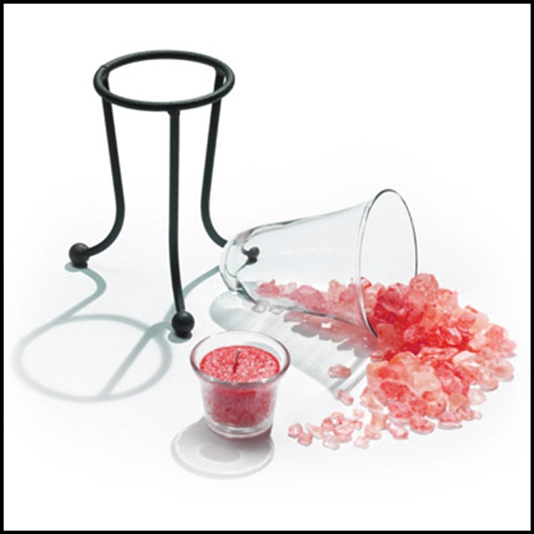Southern Living @ HOME WILLOW HOUSE GRAMERCY APPLE IRON & GLASS HURRICANE NIB