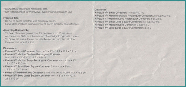 TUPPERWARE FREEZE-IT 2 SQUARE ROUND DEEP FREEZER STORAGE CONTAINERS 6-c RASPBERRY