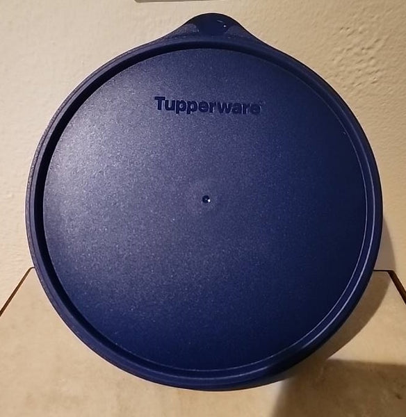 TUPPERWARE ONE 7.75-cup Wonderlier SHEER Nesting Mixing Bowl w/ Tabbed Seals - Plastic Glass and Wax ~ PGW