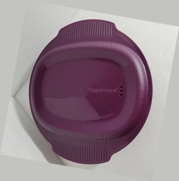 Tupperware MICROWAVE ROUND HEALTHY DELIGHT COOKER DISH / CONTAINER NEW