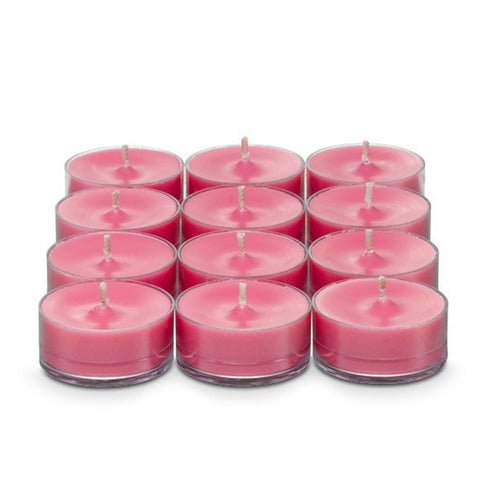 PartyLite Tealight Candles - 1 Box - 1 Dozen Tealights - 12 CANDLES TROPICAL DAIQUERI