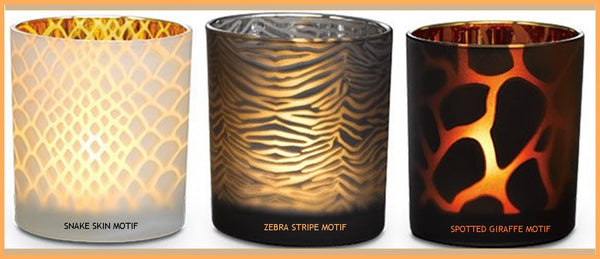 Partylite Jonathan Adler Ceramic Bisque White ZEBRA TEALIGHT Candle Holder NIB