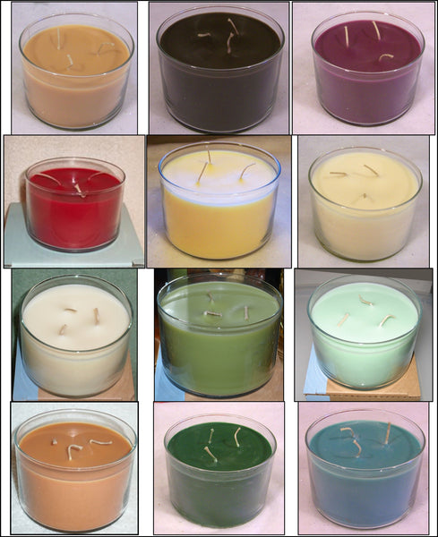 PartyLite BESTBURN LARGE PUMPKIN Glass Jar Candle APPLE ORCHARD RED RARE